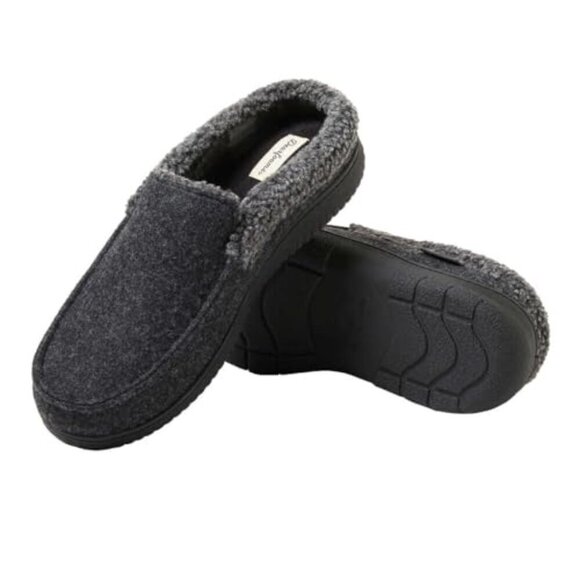 NWT - Dearfoam Men's Slipper – Size L (11-12) - Picture 1 of 5